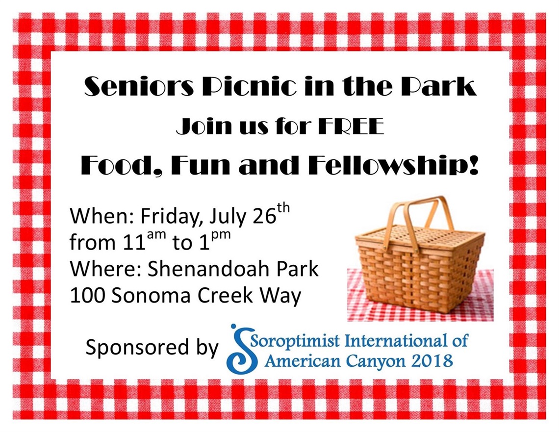 Seniors Picnic by Soroptimist